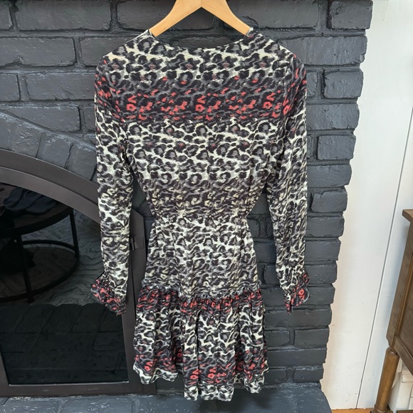 All Saints | Alia Juba Leopard Print Dress - Picture 14 of 16